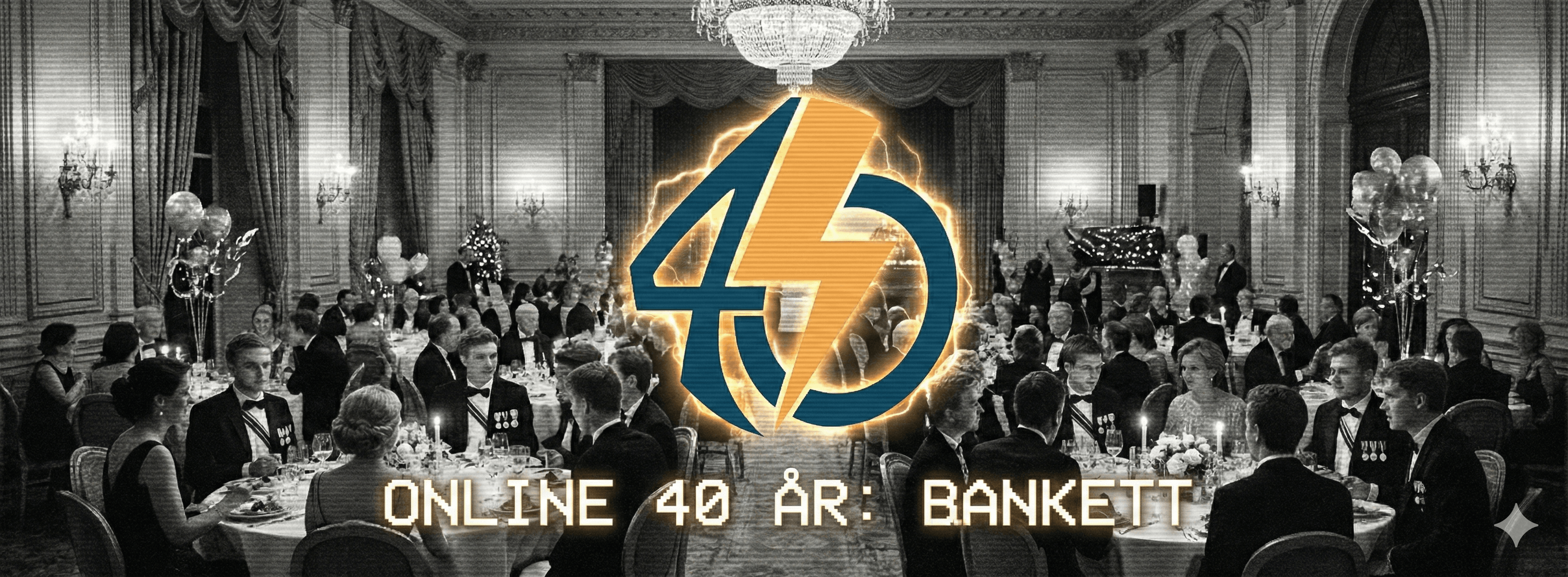 Online 40 år: Bankett