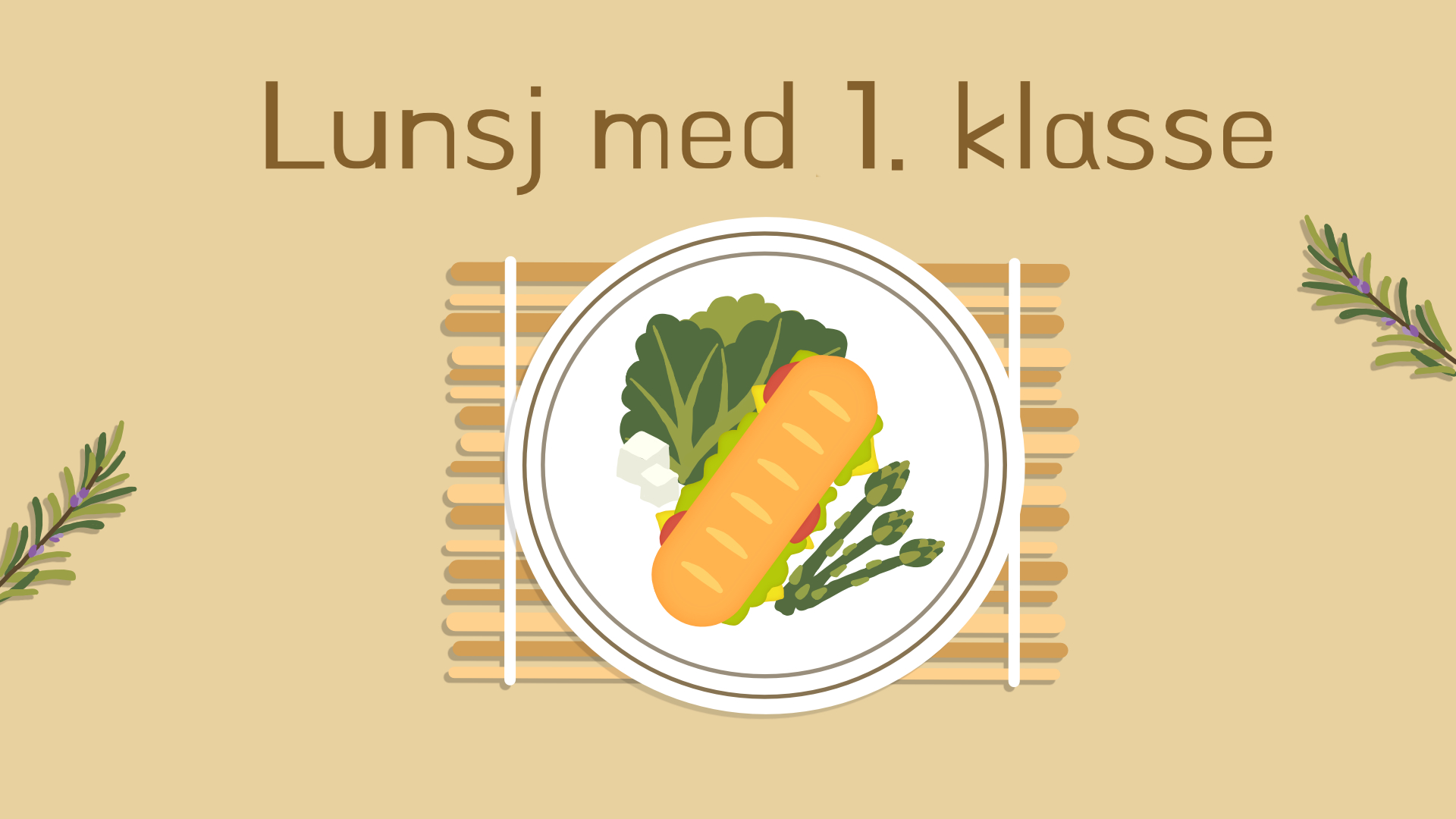 1.klasse lunsj 🍕