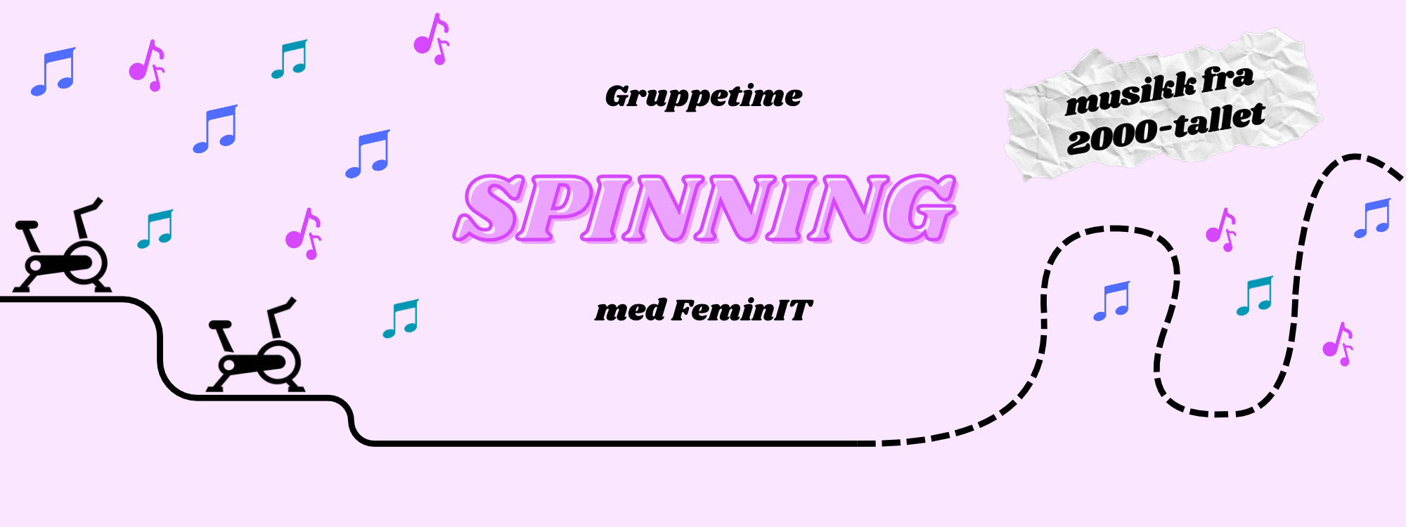 Spinning med FeminIT🚴🏼‍♀️